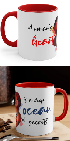 A Woman's Heart mug