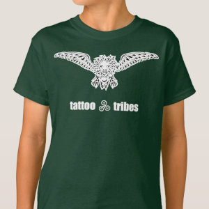 Winged lion tattoo tshirt