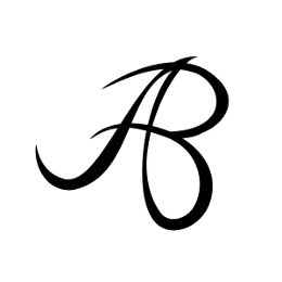 A+B monogram tattoo