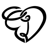 D+E heart tattoo photo