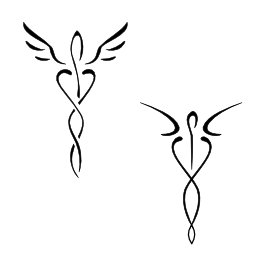 Caduceus tattoo