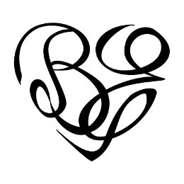 B+E heart tattoo