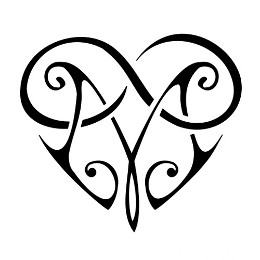 M+infinity heart tattoo photo