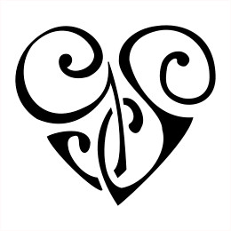 G+S heart tattoo photo