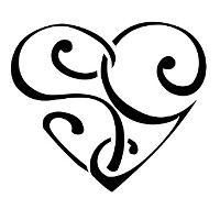 S+G heart tattoo