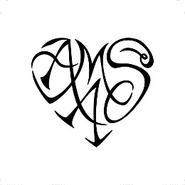 A+M+A+S heart tattoo photo