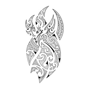 Flaming phoenix tattoo