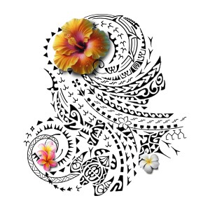 Puaioio tattoo: Handsome blossom