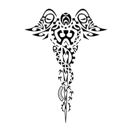 Caduceus tattoo