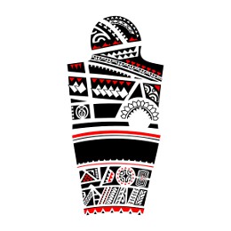 Marquesan sleeve tattoo photo