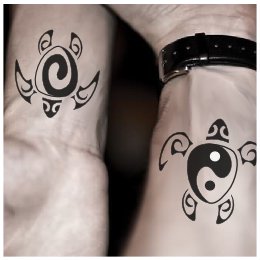 Yin yang tattoo