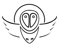 Barn owl tattoo photo