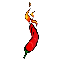 Chili pepper tattoo