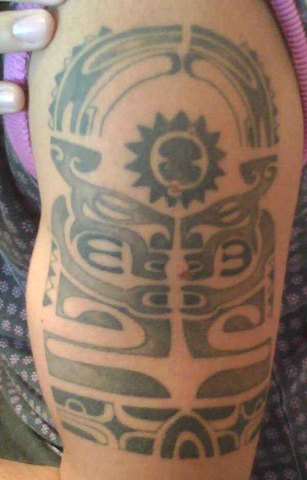 Alessio - Maori Marquesan tattoo photo