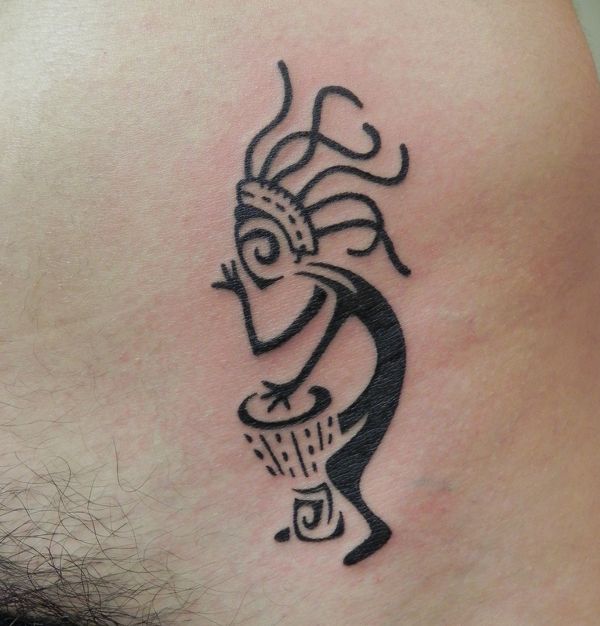 Americo - Rasta kokopelli tattoo photo