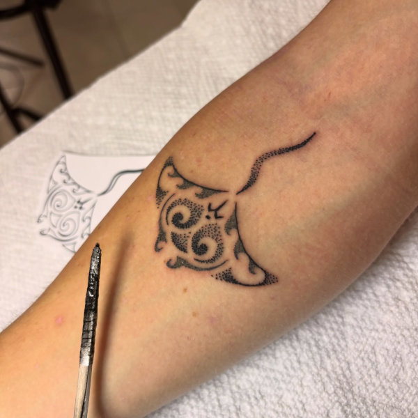 Armand - manta tattoo