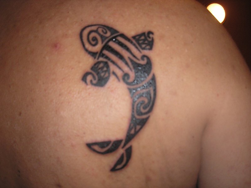 Bartek - Maori koi tattoo photo