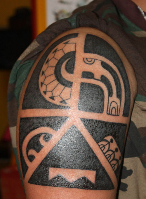 Borneo Art - Marquesan tattoo