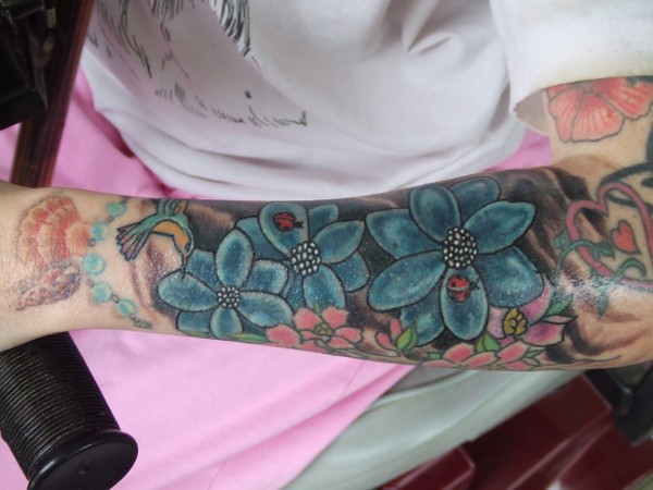 Catherine - Life in colour tattoo