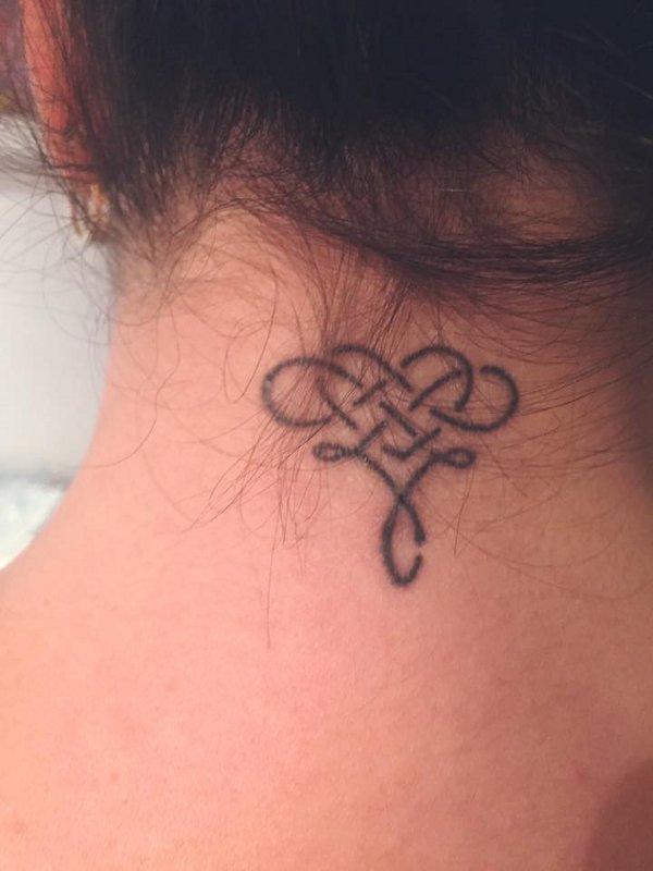 Claudia - J+C infinity heart tattoo