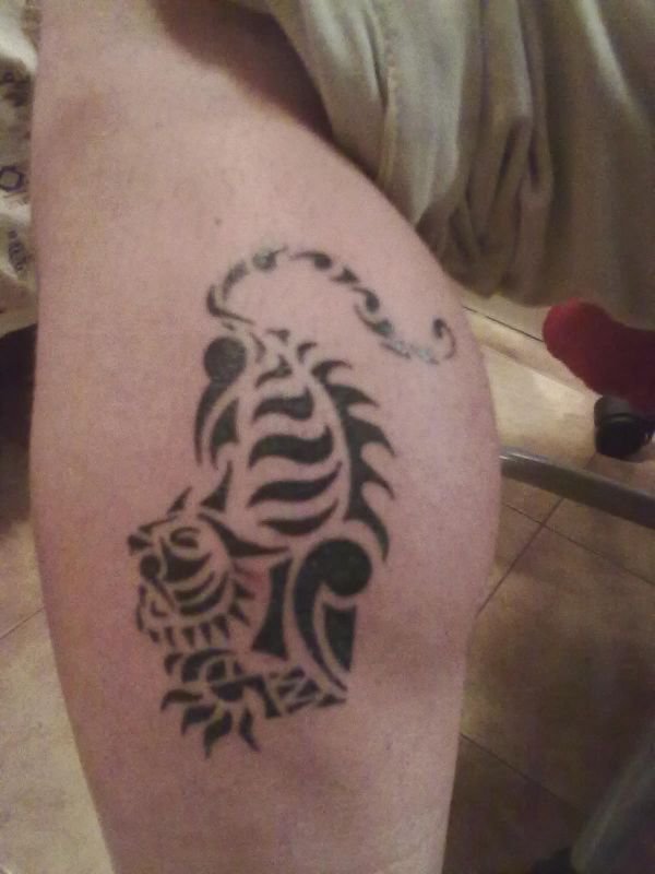 Davide - Tiger tattoo