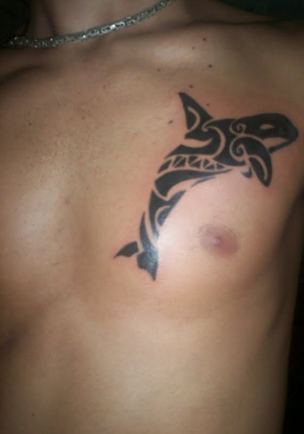 Diego - Killer whale tattoo photo