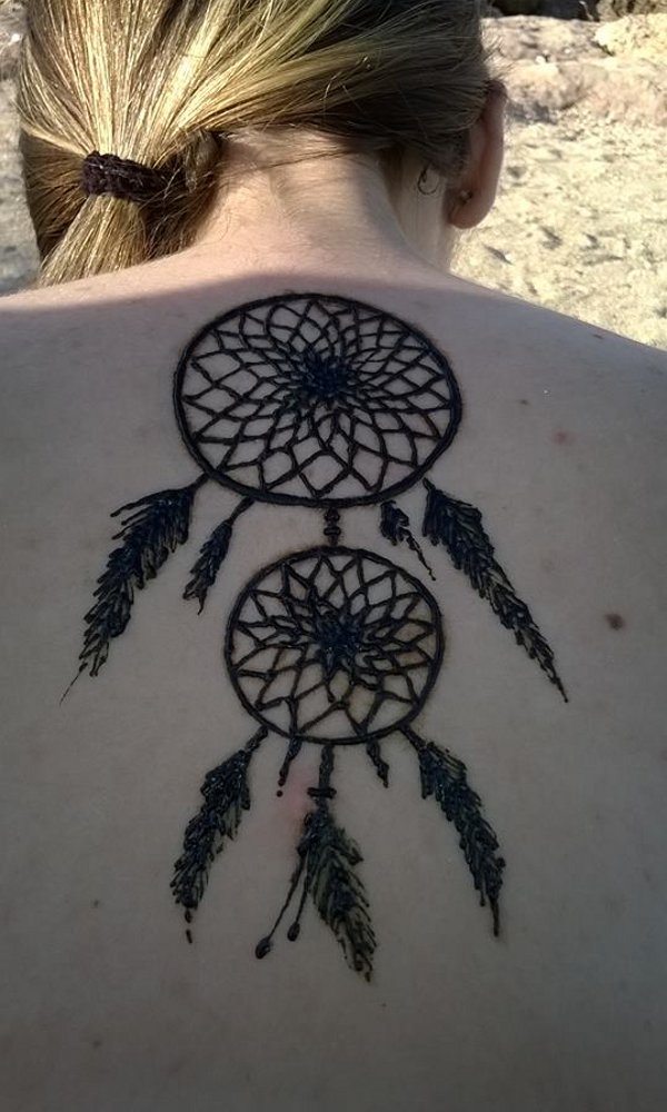 Elyart - Henna dreamcatcher tattoo photo