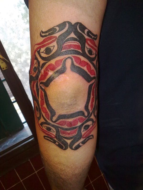 Evilzone - Haida piece tattoo