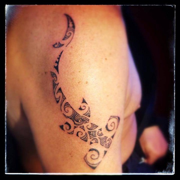 Evilzone - Maori hammerhead tattoo photo