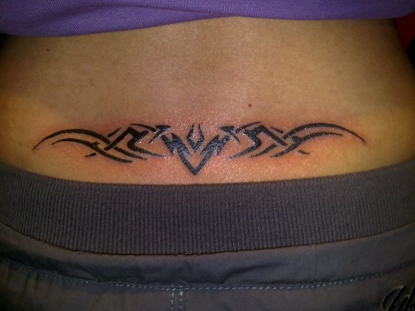 Evilzone - Lowerback tribal tattoo