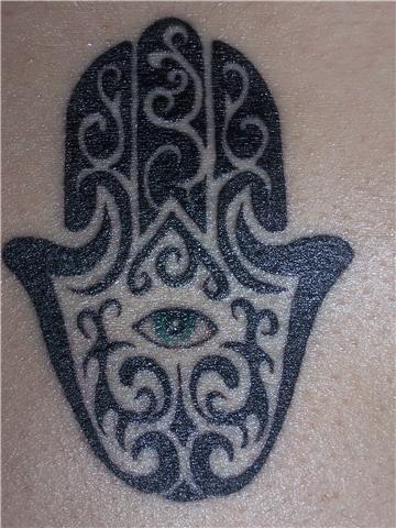 Gemma - Hamsa tattoo photo