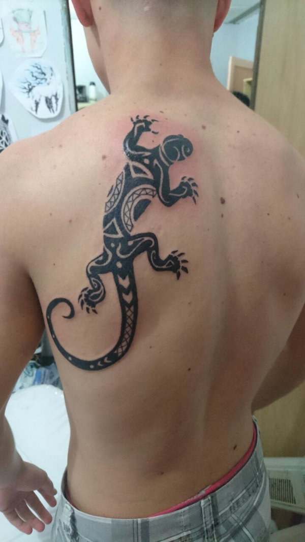 Guest - Lizard tattoo photo