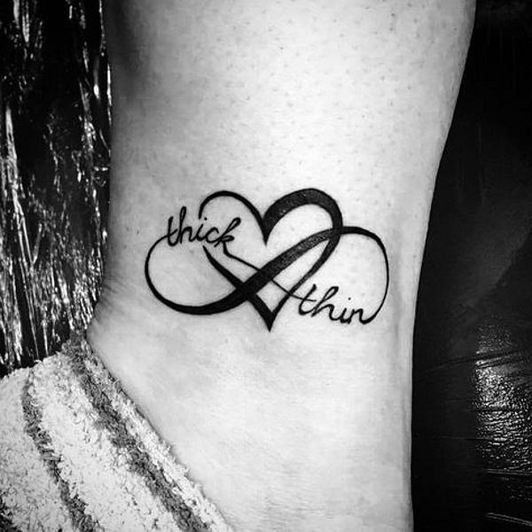 Guest - Infinity heart tattoo