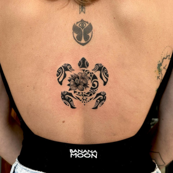 Guest - Moon turtle tattoo photo