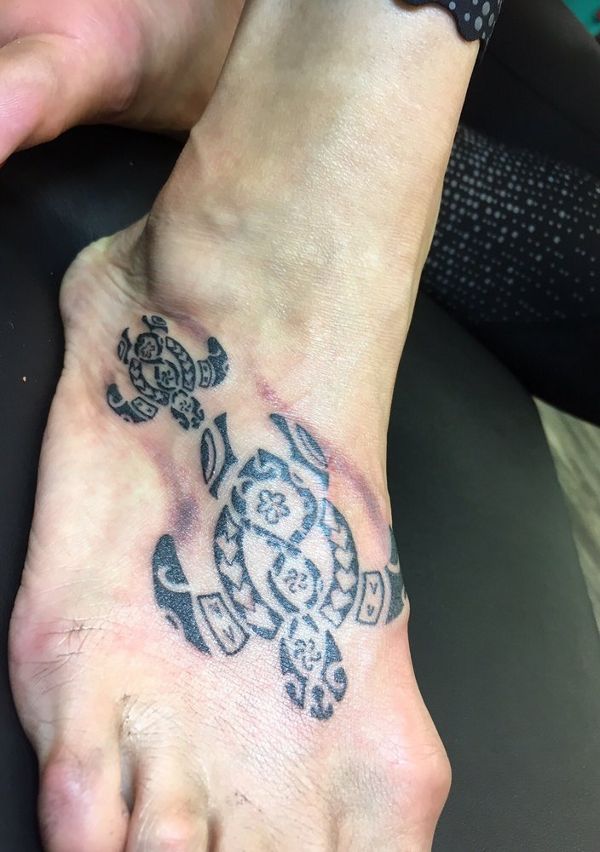 Jennifer - Hui turtles tattoo