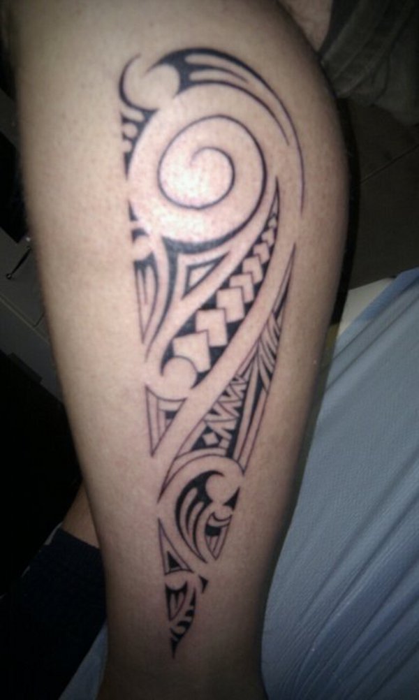 Kris - Polynesian tattoo photo