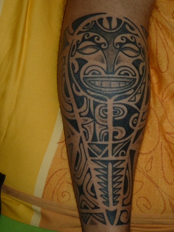 Lorenzo - Marquesan style tattoo