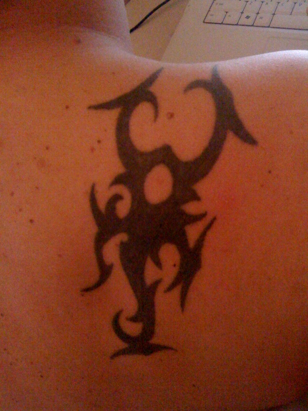 Maico - Borneo scorpion tattoo photo