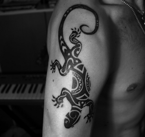 Marko - Lizard tattoo photo