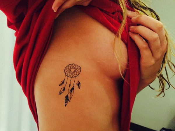 Micaela - dreamcatcher tattoo photo