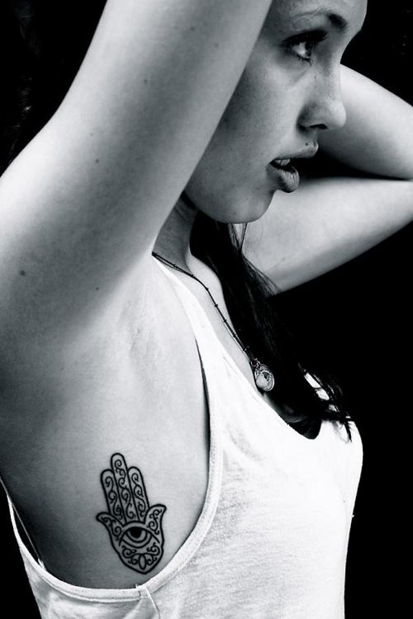 Mira - Hamsa tattoo photo