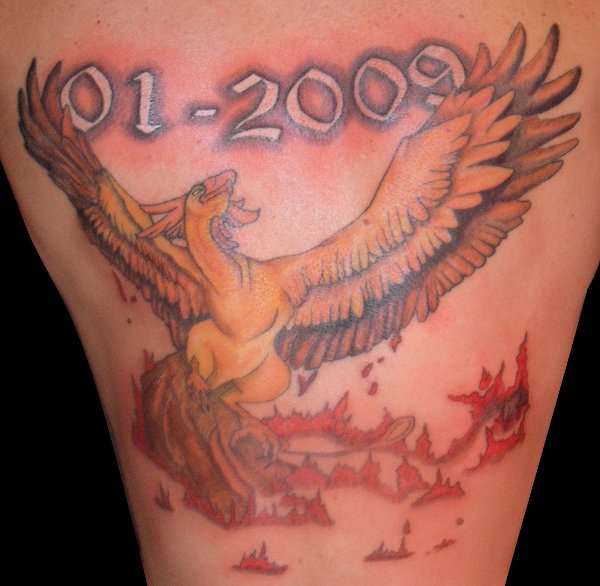 PapaChangoArt - Phoenix tattoo photo