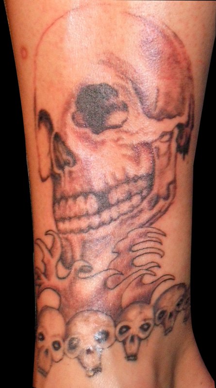 PapaChangoArt - Skulls tattoo