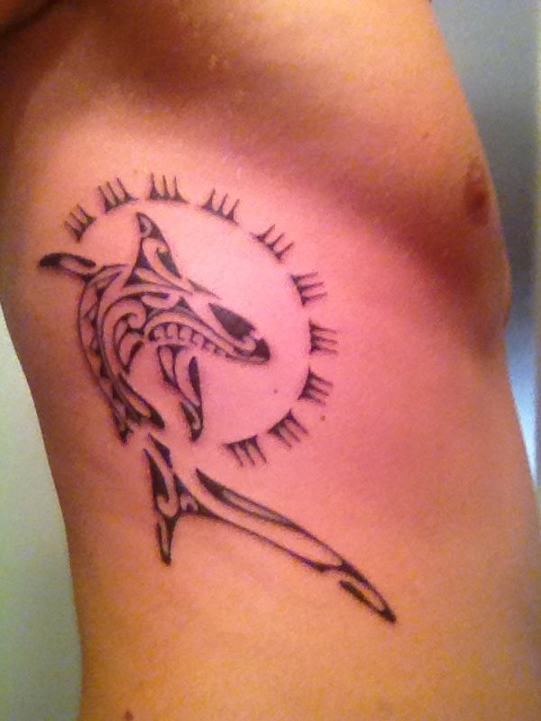 Raffaele - Shark tattoo