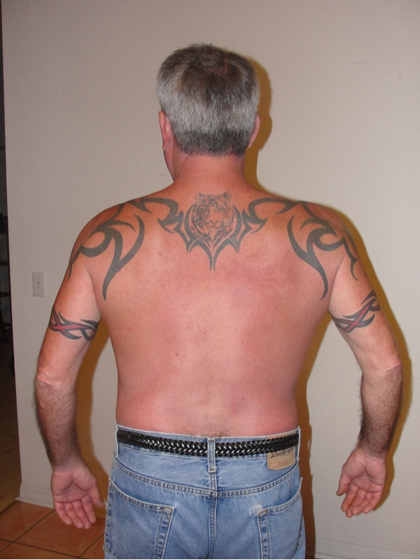 Randy - Back view tattoo photo