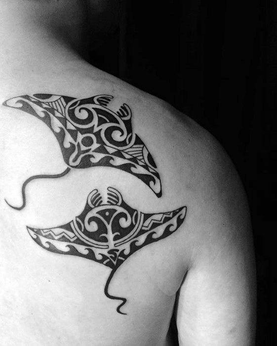 Ray - mantas tattoo