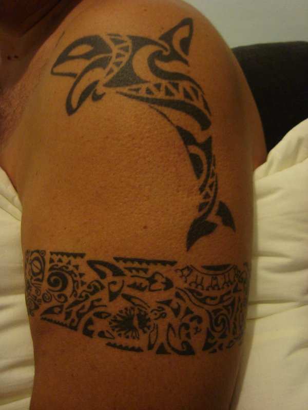 Rodney - Ukaipo and orca tattoo photo