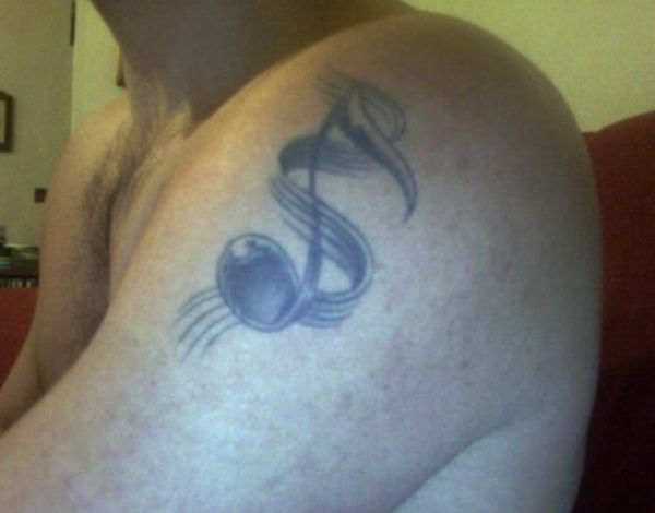 Ruggero - Music tattoo photo