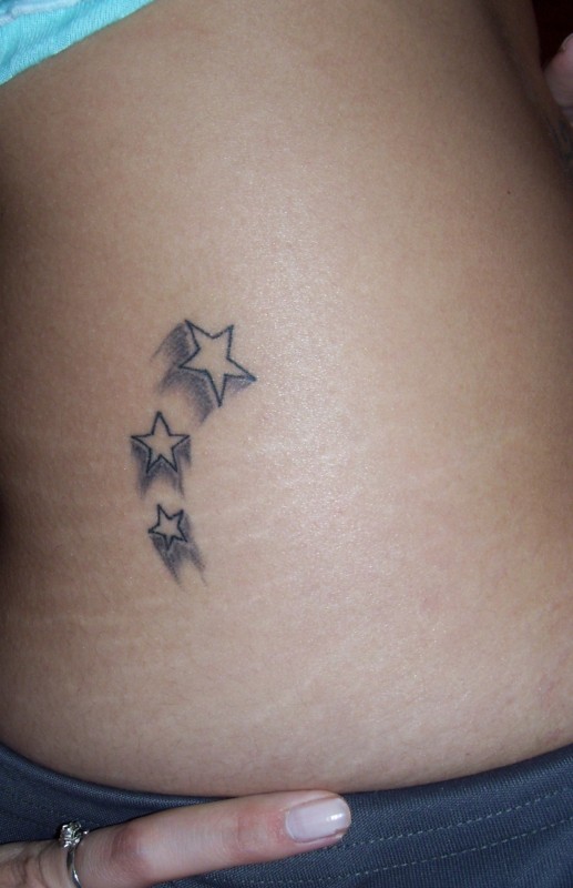 Silvia - stars tattoo