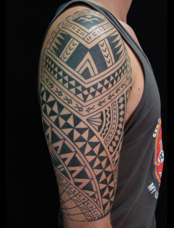 Tiki tattoo - Samoan tattoo